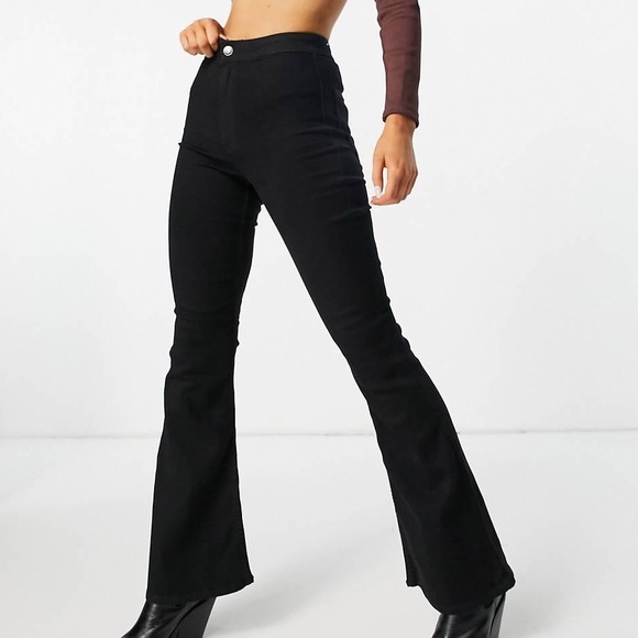 bershka flare jeans